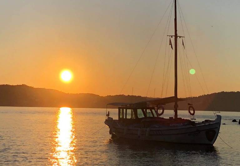 skiathos sunset